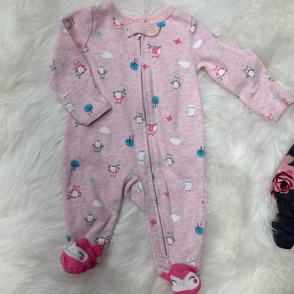 5/$30 Baby Girl Footies Bundle​